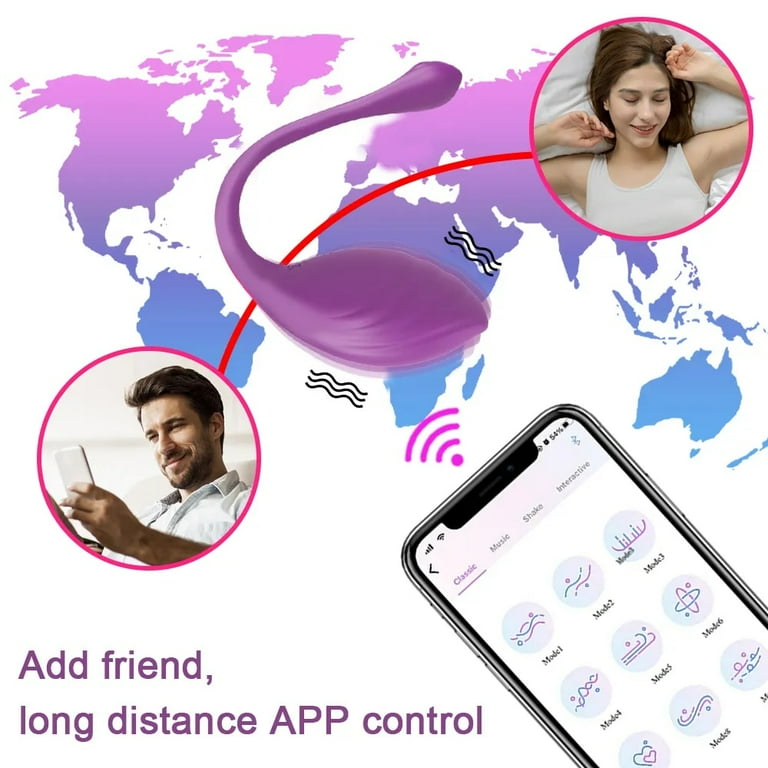TLUDA APP Remote Control Vibrator for Women Wireless Vibrator Panty Dildo  Adult Sex Toys for Women And Couples - Walmart.com