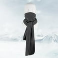 thumbnail image 5 of YUUZONE Comfy Polar Fleece Scarf Winter Warm Shawl Lightweight Wrap for Female Male Ladies Kids XMAS New Year Festival Present, 5 of 18