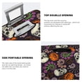 thumbnail image 3 of Fuzoiu Halloween With Skull Print Suitcase Cover,Washable Luggage Covers for Suitcase,Elastic Luggage Protector Cover,Scratch Resistant Travel Suitcase Covers-X-Large, 3 of 7