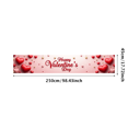 thumbnail image 1 of Valentine's Day Backdrop Romantic Roses Happy Valentine's Party Banner Love Decorations Photography Props Event Background, 1 of 4
