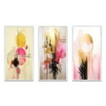 thumbnail image 2 of Designart "Vintage Pink Gold Circle Pastel Grace IV" Modern Geometric Framed Wall Art Set Of 3 - Gold Abstract Frame Gallery Set For Office Decor, 2 of 6