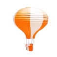 thumbnail image 1 of Linterna de papel con Globo Aerostático de 12 pulgadas Sunnimix Naranja + Blanco, 1 of 8