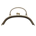 thumbnail image 2 of Monedero de metal,marco de la bolsa,Broche de beso,clip de bloqueo,Asas de bolso,Bolsas que hacen el arte de DIY,Accesorios para candados Gloria Monedero de metal, 2 of 9