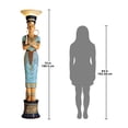 thumbnail image 4 of Design Toscano Queen Nefertiti Sculptural Floor Lamp, 4 of 4