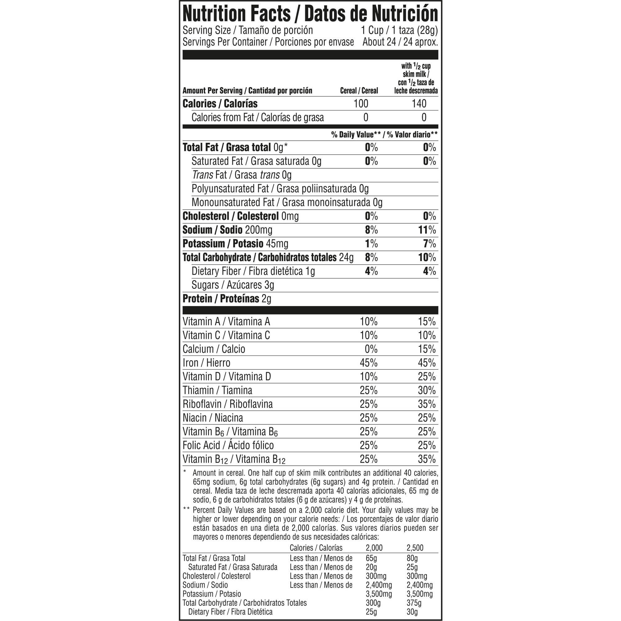 Corn Flakes Nutrition Facts Besto Blog
