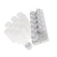 thumbnail image 1 of 12pcs Rechargeable LED Electronic Candle Light Flameless Light LED Pillar Real Flickering Candles, 1 of 9