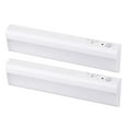 thumbnail image 1 of BLACK+DECKER Battery Operated Under Cabinet Lighting, Motion Sensor On/Off, Warm White LED, Stick-On Install for Kitchen &amp; Closets - 2 Light Bars, 1 of 7