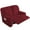 Burgundy, variant on SHANNA Stretch Recliner Chair Cover Sofa Slipcover, 1 Seater Armchair Cover Furniture Protector, Dark Grey