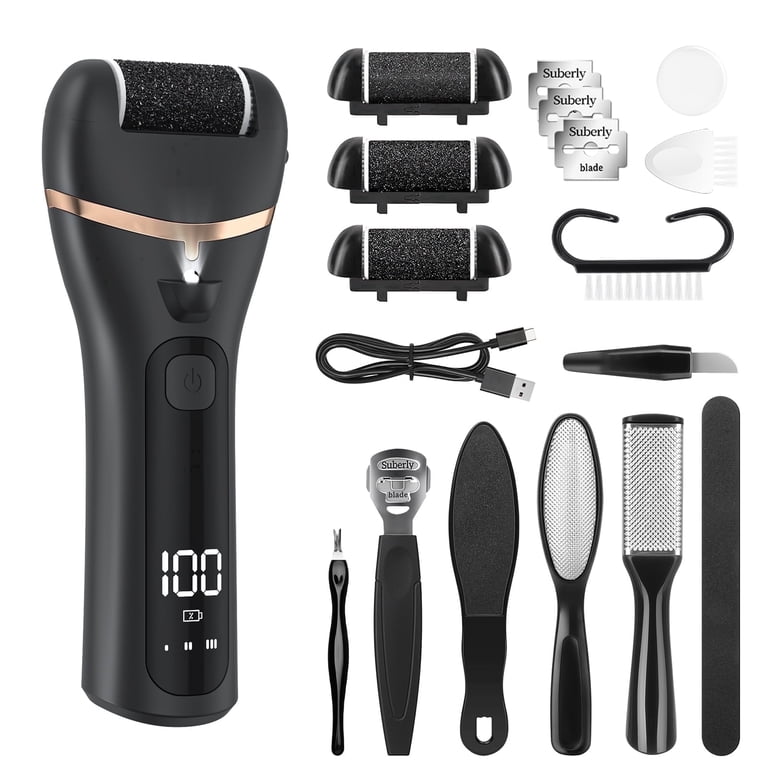 GPED Electric Callus Remover, 18-in-1 Pedicure Kit photo 1