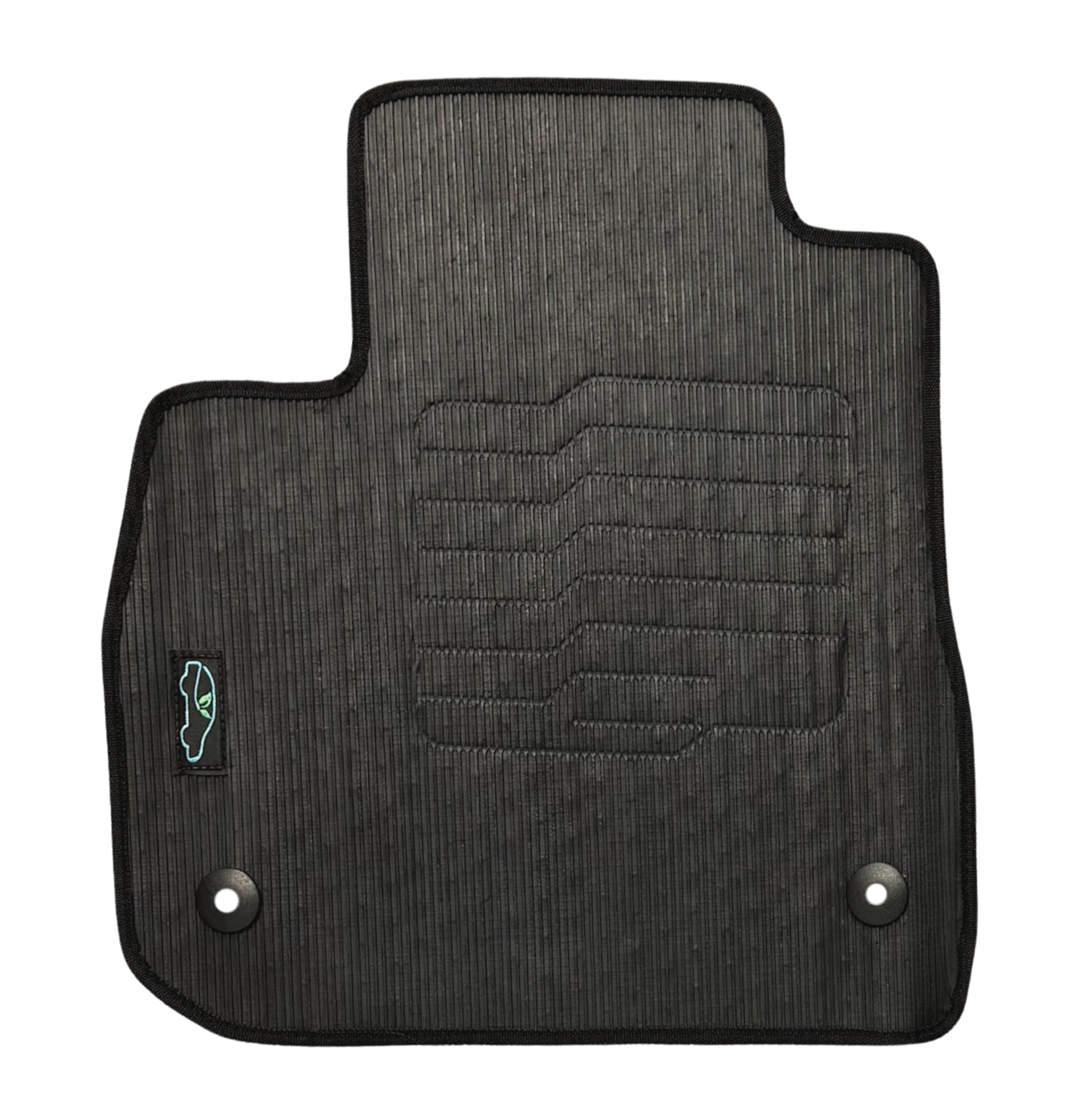 ecoMats All Weather Floor Mats Fit for 2016 to 2025 Chevrolet Malibu, Front and Rear Set