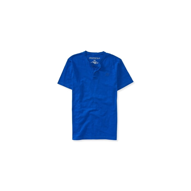 Camiseta Henley Aeropostale A87 Azul XS