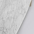 thumbnail image 6 of Bianco Collection Castello 43" Italian Marble Console Table in White, 6 of 8