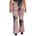 thumbnail image 3 of No Boundaries Juniors Plus Size Flare Pants, 2-Pack, 3 of 5
