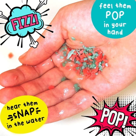 Mr. Bubble Magic Bath Crackles, Poppin' Bath time Fun, Paraben & Fragrance-Free