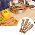 thumbnail image 4 of ACDANC 2026 New 4-Piece Kitchenware Set Teak Wood Spurtle Set Pack of 4 Wooden Utensils Four Different Types and Sizes. Hangable Teak Wood Spurtles, 1*Kitchenware 4-Piece Set, Cooking Utensils, 4 of 7
