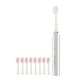 thumbnail image 2 of Electrodomésticos, cepillo de dientes eléctrico para adultos, recargable, cerdas suaves, sonido automático, herramienta de limpieza dental inteligente para parejas, cepillo de dientes eléctrico de plá, 2 of 6