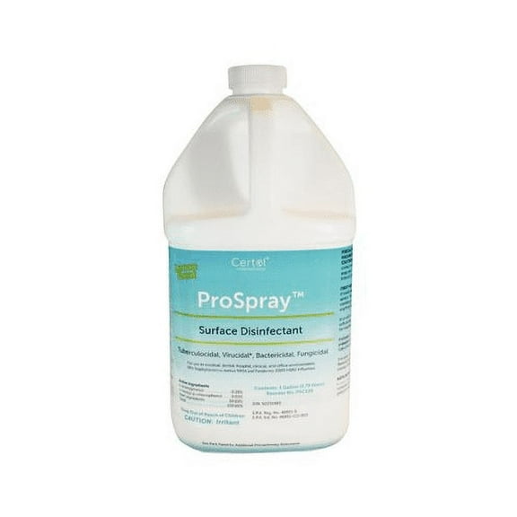 Certol PSC128 ProSpray Surface Disinfectant Cleaner 1 Gallon Bottle
