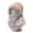 Pink, variant on Zipper Integrated Face Mask Hat with Fuzzy Trim, 2025 Winter Fleece Balaclava for Men and Women, Cold Weather Windproof Beanie for Outdoor Activities, Travel, and Daily Commute - Beige