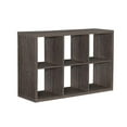 thumbnail image 2 of Linon Décoration Intérieure Linon Dawes 6 Armoires Gris avec Rangement, 2 of 4