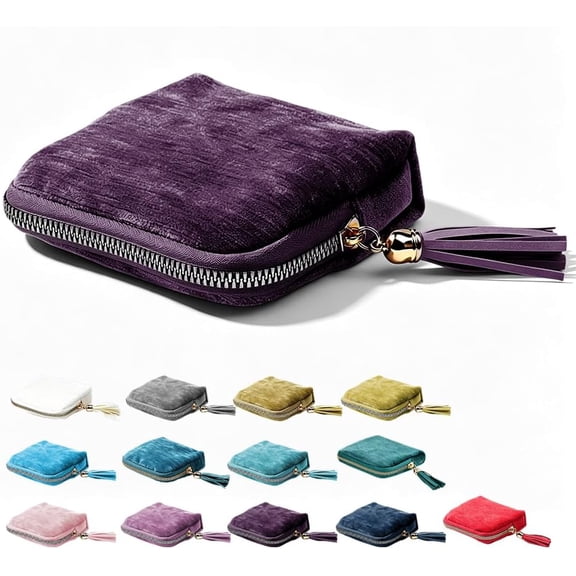 2026 New Jewelry Zippered Pocket Case Travel Jewelry Bag Portable Organizer | Travel Jewelry Case Pouch with 6 Layers for Bracelets, Necklace, Rings, Earrings, Women