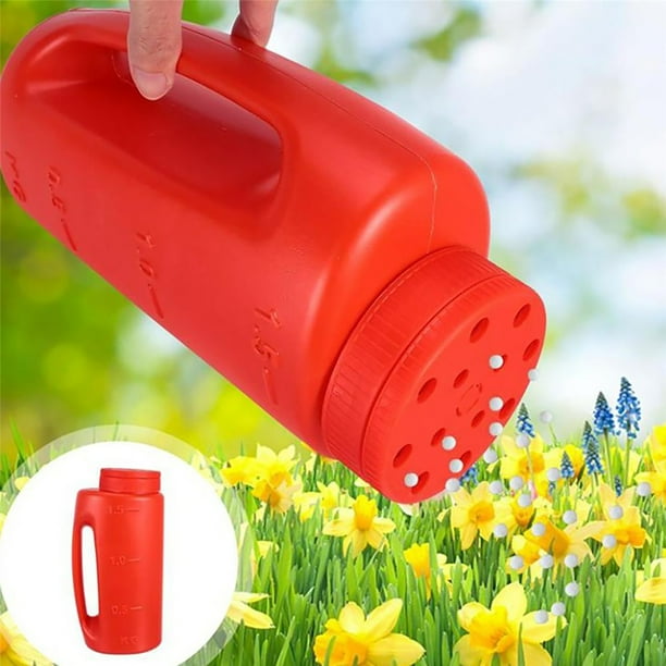 Handheld Spreader Salt and Seed Spreader for Fertilizer, Deicing, Ice