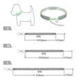 thumbnail image 4 of Bling Pet Dog Collar Pitbull Pug Bone Pendant Crystal Cat Collars Small Medium Dogs Chihuahua Pug Necklace Loop Pets Accessories ShopWise Round, 4 of 13