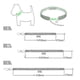 thumbnail image 4 of Bling Pet Dog Collar Pitbull Pug Bone Pendant Crystal Cat Collars Small Medium Dogs Chihuahua Pug Necklace Loop Pets Accessories ShopWise Round, 4 of 13