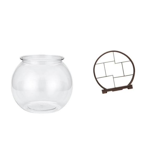Pecera Pequeña Transparente, Adorno Para El Hogar, Pecera Artesanal, Florero, Mesa, Dormitorio, Sala De Estar, Decoración Del Hogar, Soporte De Exhibición, Organizador De Almacenamiento De