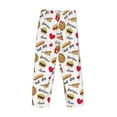 thumbnail image 5 of Balery Fast Food print Men's Pajama Pants,Ultra Lightweight Pjs,Lounge Pant-X-Large, 5 of 9