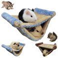thumbnail image 2 of Hamster Warm Hammock Soft Comfortable Double-layers Hanging Nest Pet Supplies For Glider Squirrel Chinchilla He Qiyong unisex, 2 of 2