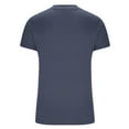 thumbnail image 4 of Zpanxa Womens Summer Tops, Blouses for Women, Women's Short Sleeve Solid Color Crewneck Casual Top Pullover T-Shirt, 4 of 7
