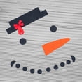 thumbnail image 4 of Nosii 16pcs/set DIY Christmas Snowman Face Decoration Garage Door Window Decor Kit, 4 of 9