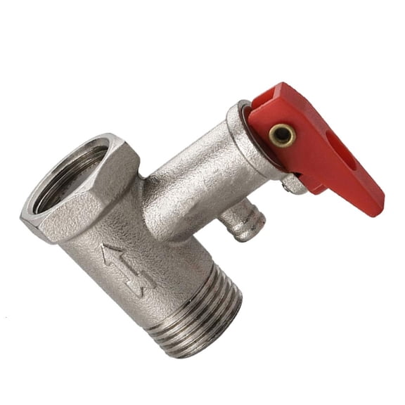 LAIQIEN Heavy Duty Brass Water Heater Valves Steel Backflow Preventer Pressure Reducing Device for Residential Commercial Use