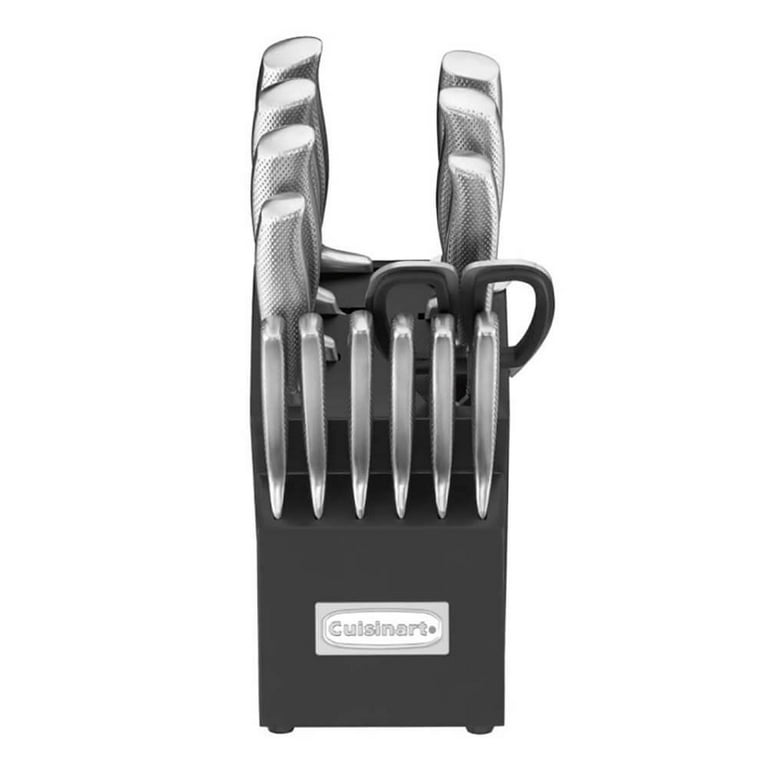 Cuisinart Stainless Steel Hollow Handle Knife Block Set (15 Piece)