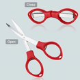 thumbnail image 5 of Portable Travel Scissors Set - Mini Folding Scissors for Safety, Keychain Design, 4PCS, 5 of 5