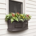 thumbnail image 3 of Pemberly Row 2ft Traditional Plastic Window Box in Espresso Finish, 3 of 6