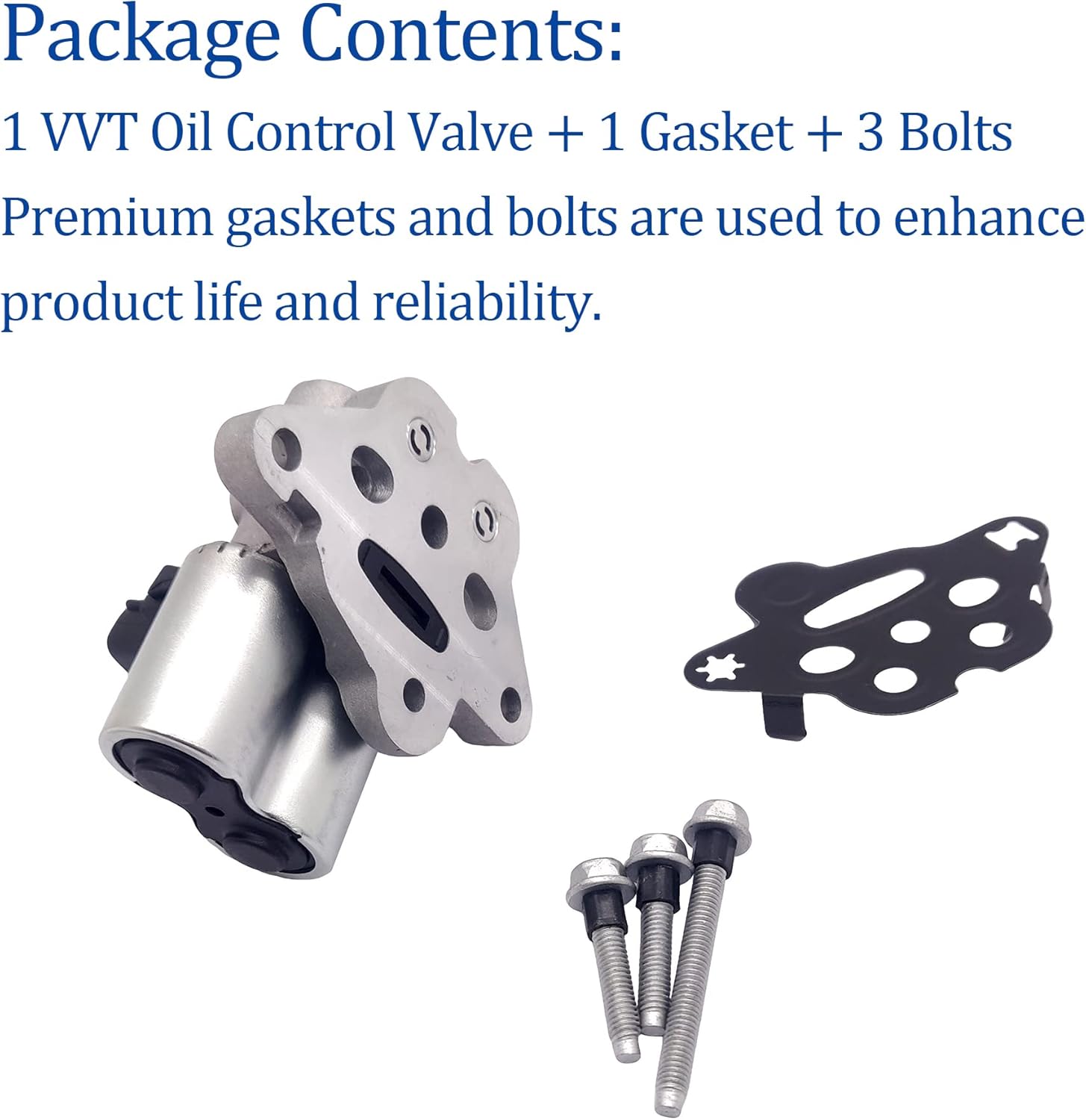 19419980 Engine Intake Variable Timing Oil Control Valve VVT Solenoid 916-806 12633613 for 2014 2015 Chevrolet Chevy Malibu Impala 2.5L Replaces# 916806 918-806