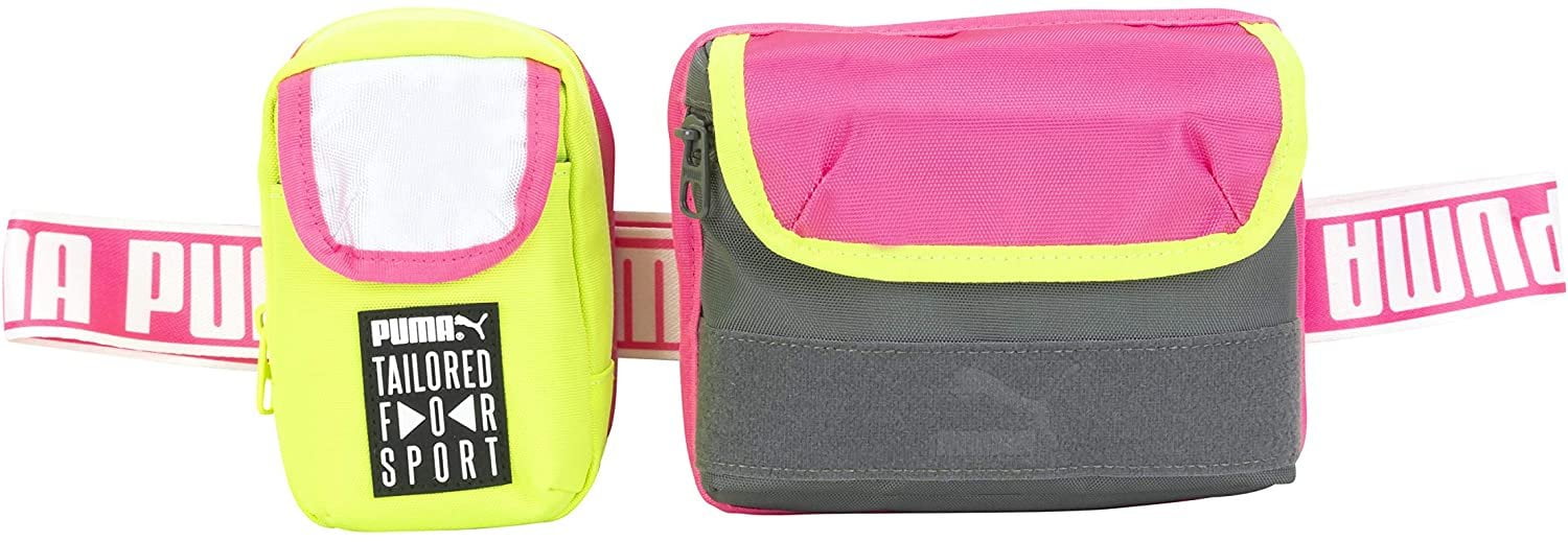 Pink Multi Visiter la boutique PUMAPUMA 4-IN-1 Utility Sling Belt Waist and Shoulder Pack Bag 