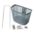 thumbnail image 3 of Siruishop Front Bike Basket Carrier,Container Storage Basket for Mountain Road Bike Riding Gray, 3 of 8