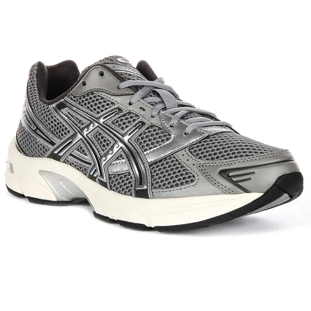 Asics Refresh Iconic Look Gel Cushion Womens Sneakers Grey Silver Size 8 - 10
