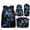 Blue Glowing Butterfly, variant on Yspwyqan Pink Polka Dot Axolotl Strawberry Backpack Set 4Pcs with Lunch Box Pencil Case Water Bottle Bag, Double Zipper Lightweight Bookbags Fits 14" Laptop for Elementary School Travel