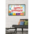 thumbnail image 2 of Happy Birthday Wall Poster, 22.375" x 34" Framed, 2 of 6
