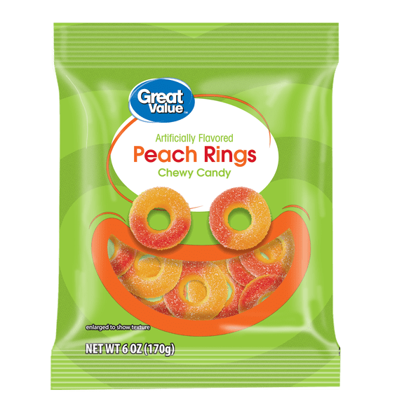 Great Value Chili Lime Peachy Ring, 6 oz