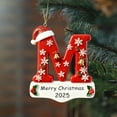 thumbnail image 5 of Personalized A-Z Letter Ornament,Christmas Ornaments 2025 - Custom Ornaments,3D Acrylic Name Ornament for Christmas Tree, Xmas Gifts for Family Friend,M, 5 of 9