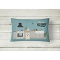 thumbnail image 2 of Carolines Treasures CK7746PW1216 Westie Kitchen Scene Canvas Fabric Decorative Pillow 12H x16W multicolor, 2 of 4