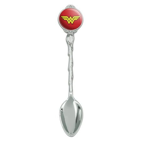 

Wonder Woman Classic Logo Novelty Collectible Demitasse Tea Coffee Spoon