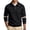 Black, variant on Polo Shirts for Men Long Sleeve Fall Polo Shirts for Men, Relaxed Fit Button Collared Bussiness Casual Streetwear