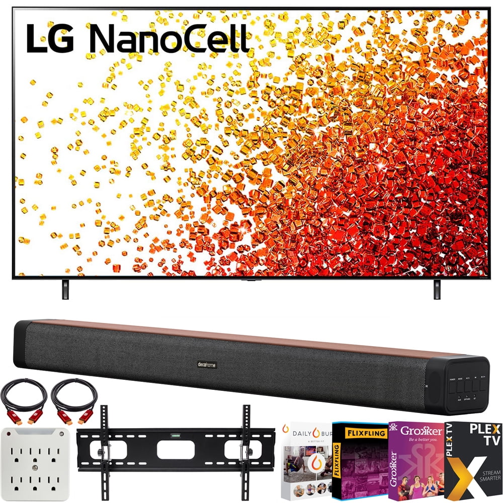 LG 86NANO75UPA 86 Inch Nanocell LED 4K UHD Smart webOS TV (2021) Bundle