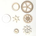 thumbnail image 3 of Bewildely 36 unids/set de piezas de engranaje de Steampunk, ruedas para álbum de recortes, adorno decorativo Manual, artesanía, suministros para Decoración del hogar Bewildely HA066181-00B, 3 of 6