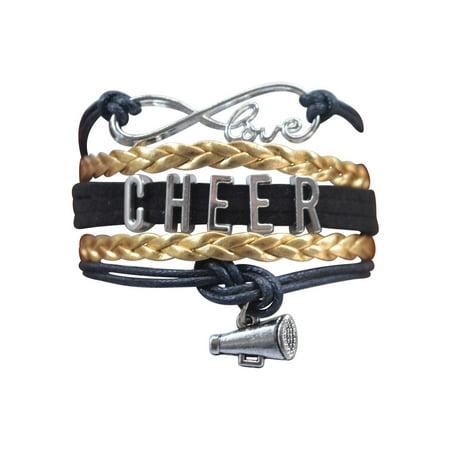 Infinity Collection S Cheerleading Bracelet Cheer Gifts S Cheerleading Bracelet Cheer Gifts Jewelry Adjule Charm
